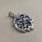 PT900 天然アレキサンドライト ペンダント 1.10ct 変色効果 希少石