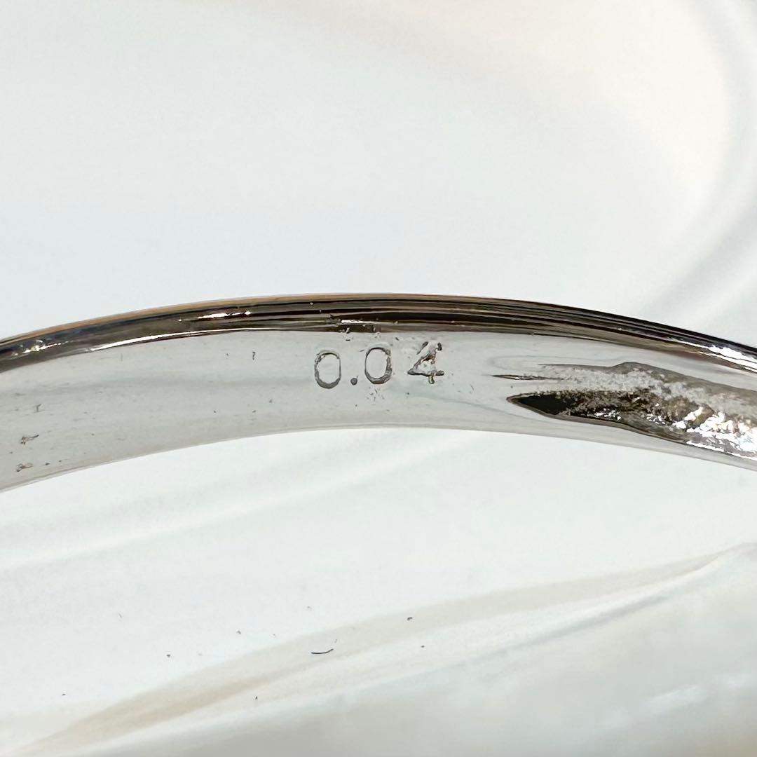 【K18WG】パール 4.4-5.4mm リング