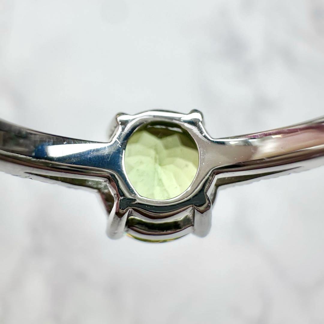 【新品】PT900スフェーン2.08ct リング キラキラファイア