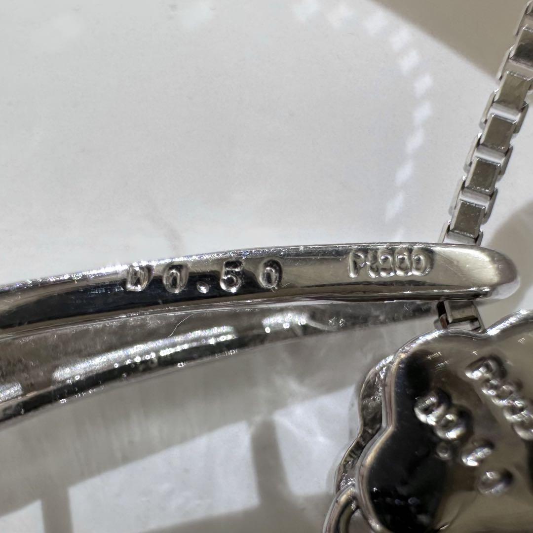 【美品】PT900 スフェーン 2.40ct ダイヤ ネックレス