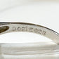 【美品】PT900 エメラルド 0.28ct リング