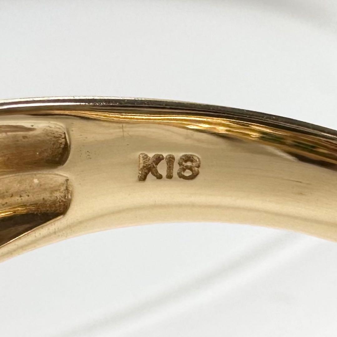 K18 ルビー サファイア エメラルド ダイヤモンド リング マルチカラー