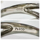 【美品】PT900 ダイヤモンド 0.12ct デザイン リング