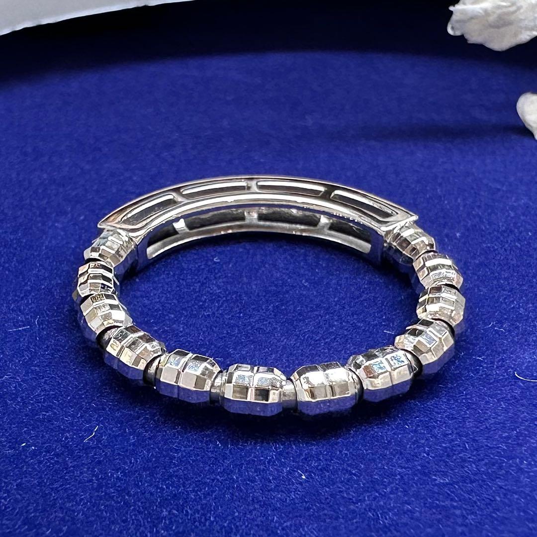 【美品】PT950 ダイヤモンド 0.3ct リング フリーサイズ
