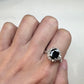 【美品】PT850 サファイア 1.98ct リング