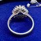 【美品】PT850 サファイア 1.98ct リング