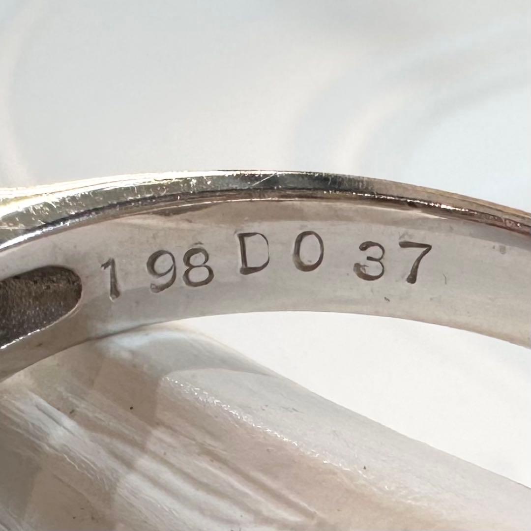 【美品】PT850 サファイア 1.98ct リング