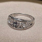 PT900 アレキサンドライト0.14ct カラーチェンジ リング 希少石
