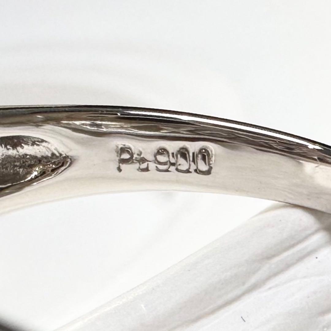PT900 アレキサンドライト0.14ct カラーチェンジ リング 希少石