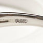 PT900 パライバトルマリ0.15ct ダイヤモンド フラワーリング
