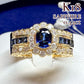 【K18】サファイア 0.44ct リング