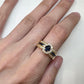 【K18】サファイア 0.44ct リング