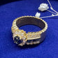 【K18】サファイア 0.44ct リング
