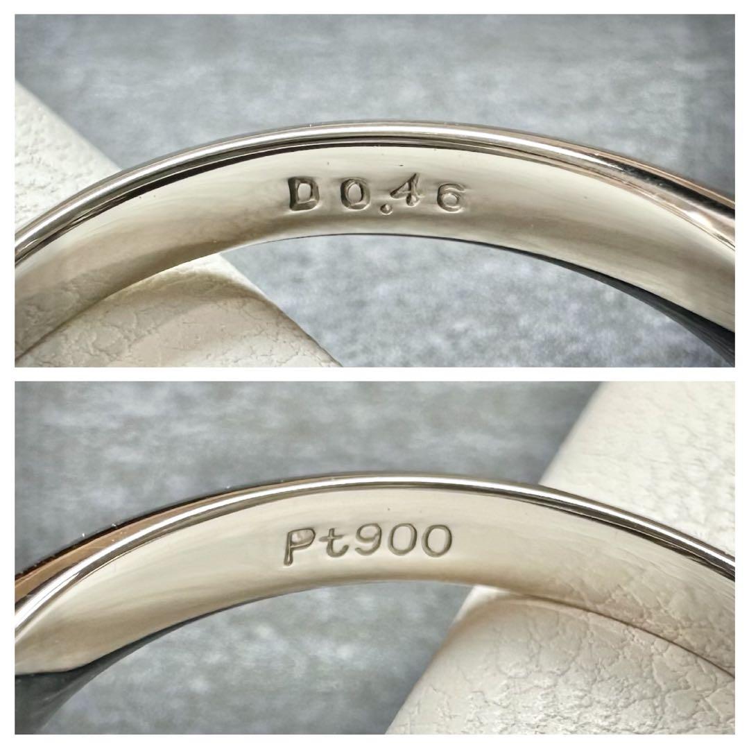 【美品】PT900 クリスタルオパール リング