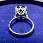 K18 グリーントルマリン 8.63ct ダイヤモンド リング 大粒