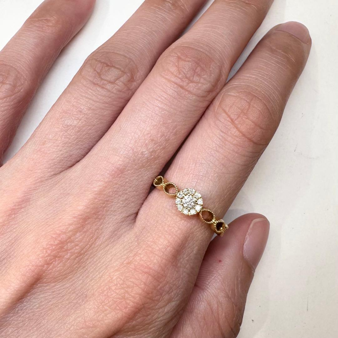 【BRAND】ダイヤモンド 0.12ct リング