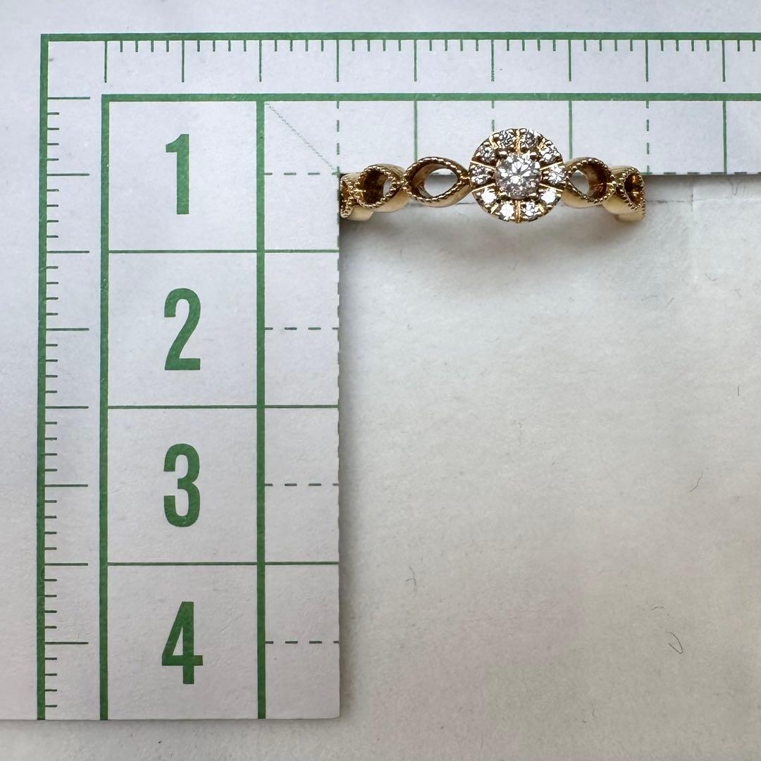 【BRAND】ダイヤモンド 0.12ct リング