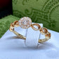 【BRAND】ダイヤモンド 0.12ct リング