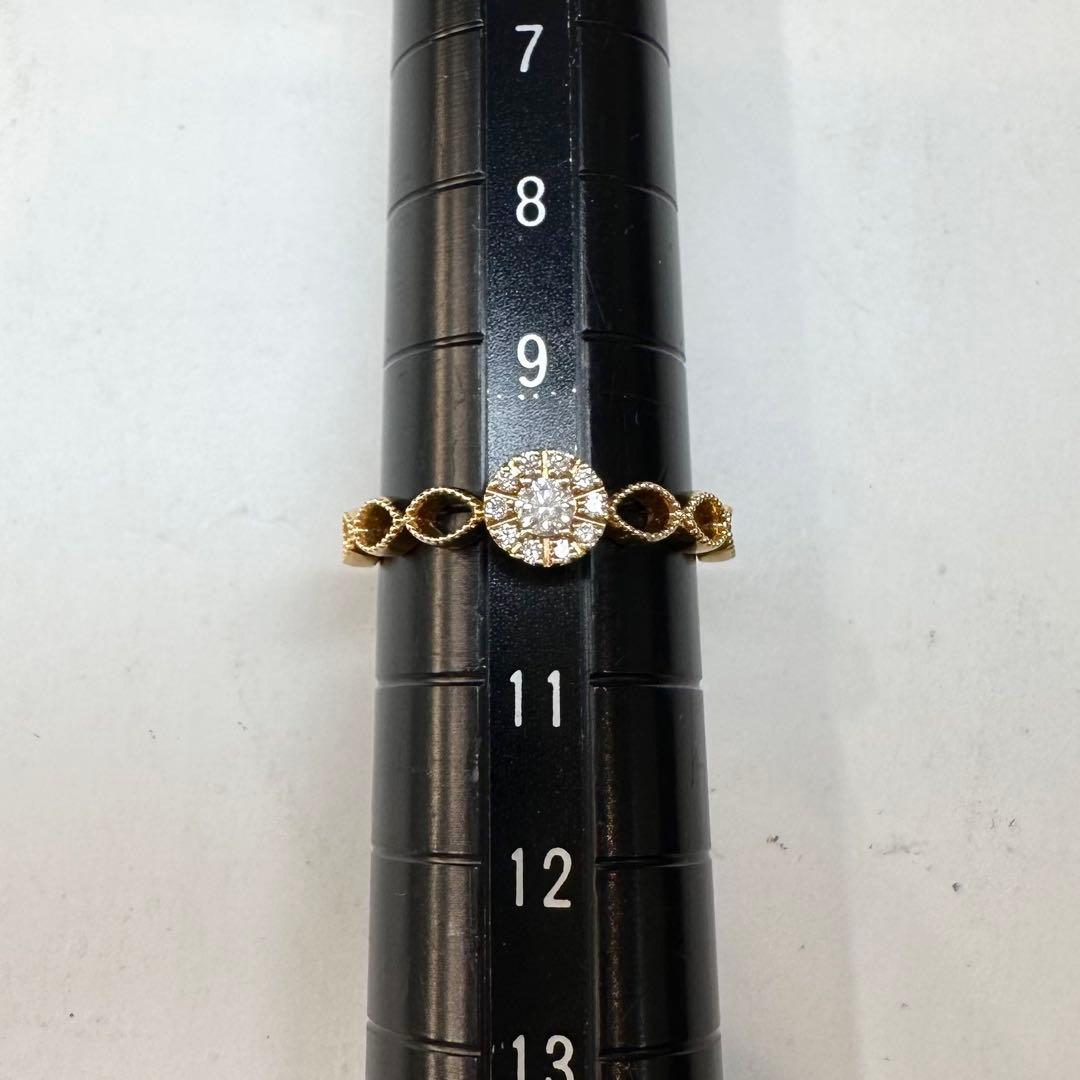 【BRAND】ダイヤモンド 0.12ct リング