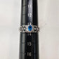 PT900 アウイナイト 0.18ct 透かし デザインリング