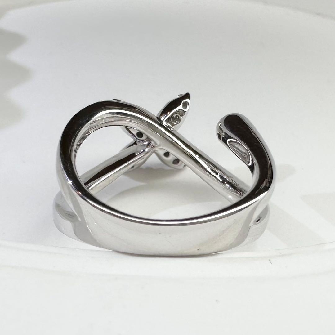 【K18】ピンクサファイア 0.05ct フラワー リング