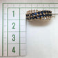 K18 サファイア 1.21ct ダイヤモンド リング