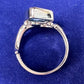 PT900 アクアマリン デザインリング 1.65ct