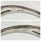 【美品】PT950 ダイヤモンド 0.06/0.09ct リング ツインデザイン