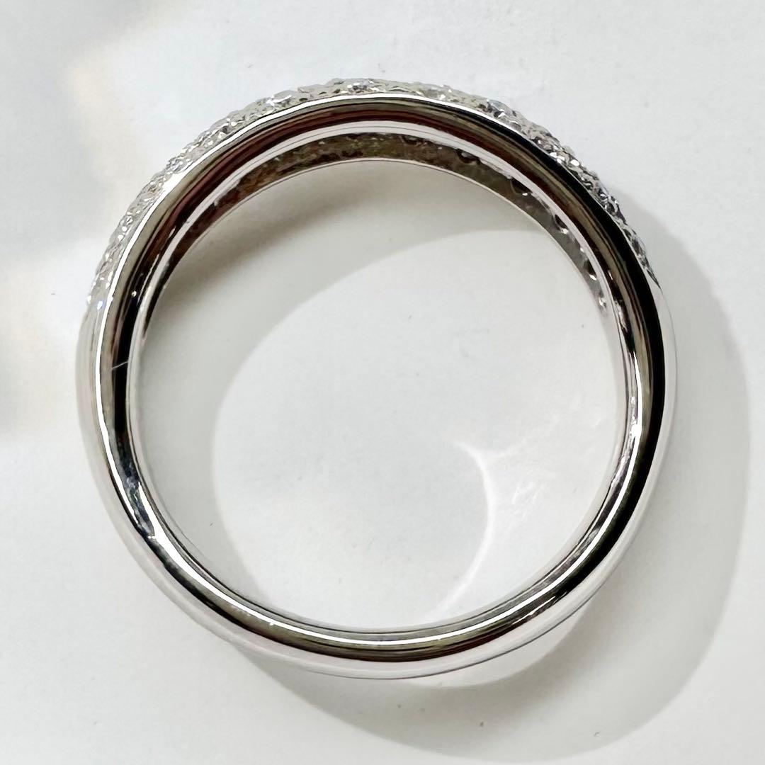 【美品】PT900 ダイヤモンド0.40ct リング