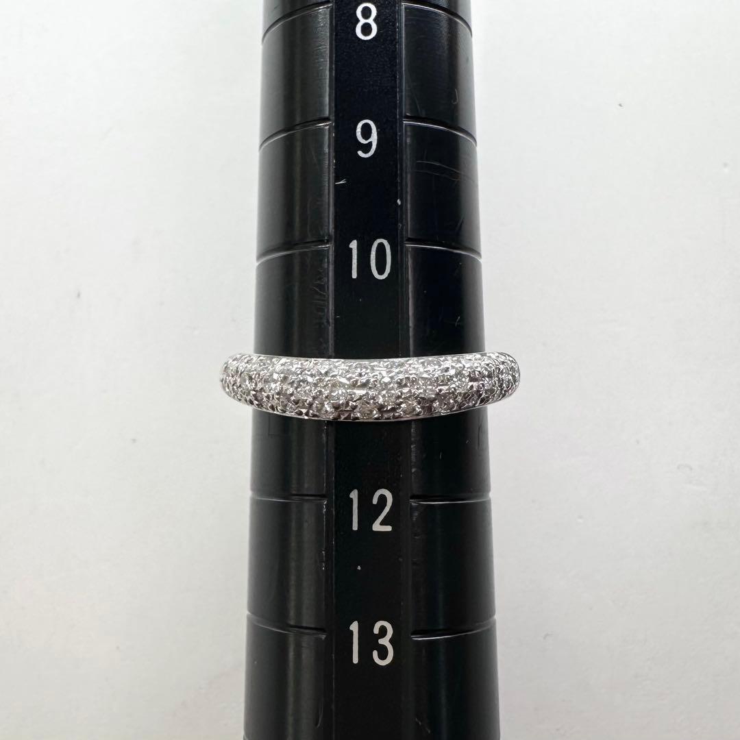 【美品】PT900 ダイヤモンド0.40ct リング