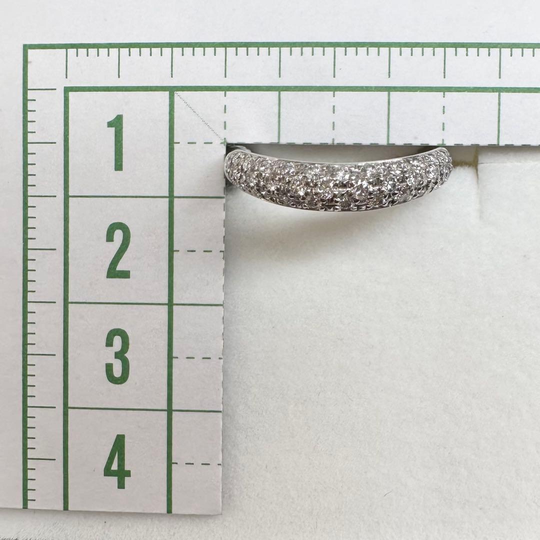 【美品】PT900 ダイヤモンド0.40ct リング