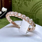 【K18】ダイヤモンド 0.7ct リング