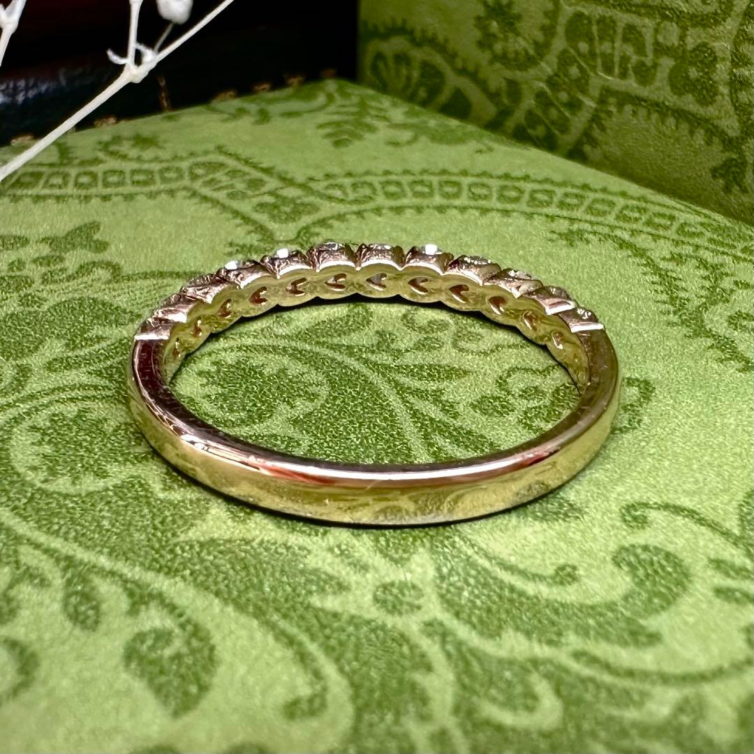 【K18】ダイヤモンド 0.7ct リング