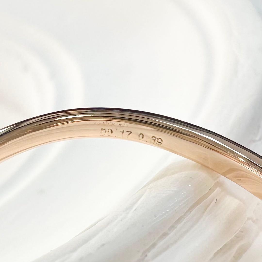 【K18】ルビー 1.21ct リング バタフライ フリーサイズ