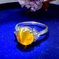 PT900 オパールキャッツアイ2.33ct ダイヤモンドリング プラチナ 指輪