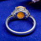 PT900 オパールキャッツアイ2.33ct ダイヤモンドリング プラチナ 指輪