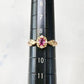 K18 ルビー 0.21ct ダイヤモンド ジュエリーリング
