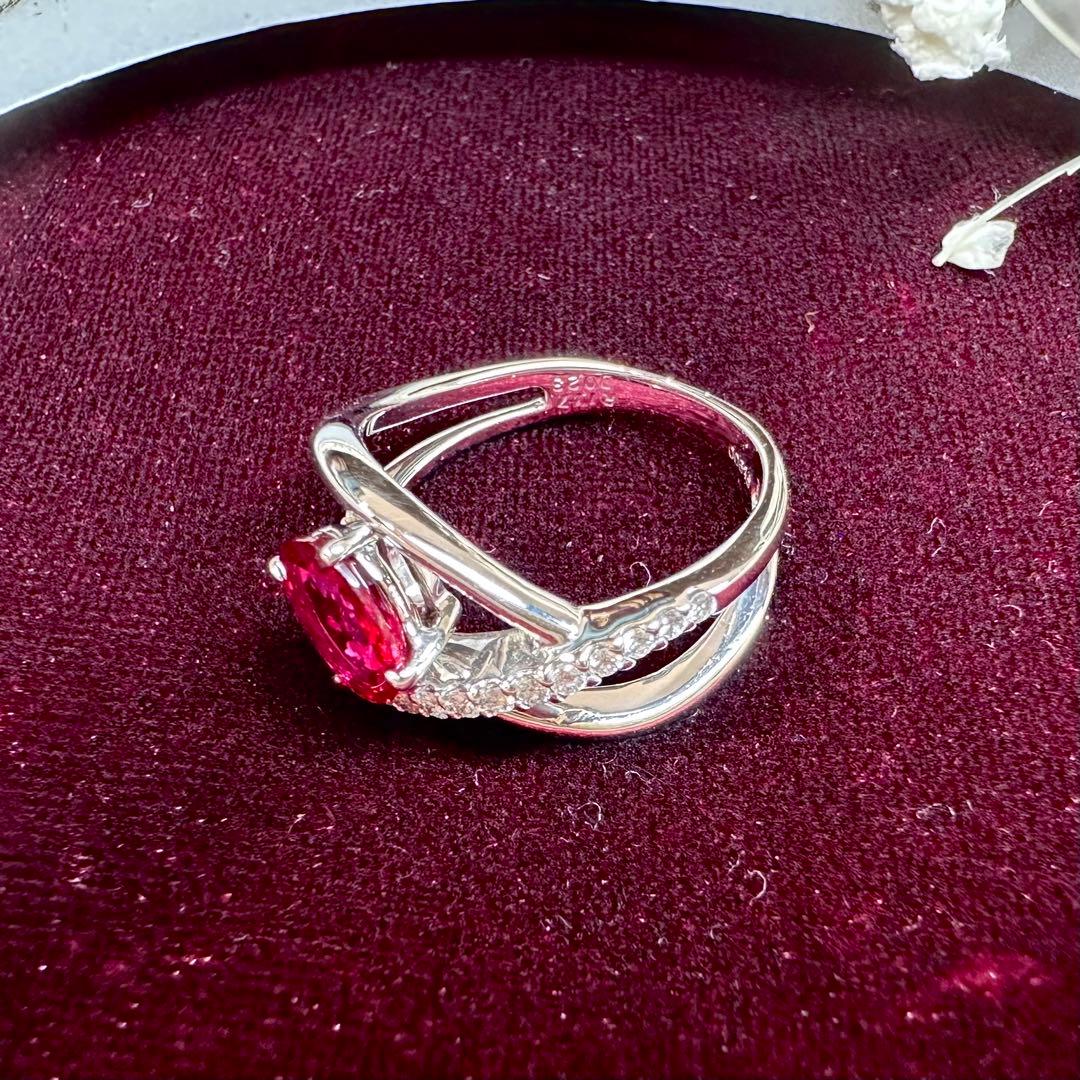 【NO HEAT】非加熱モザンビーク産ルビー 1.17ct リング GIA付き