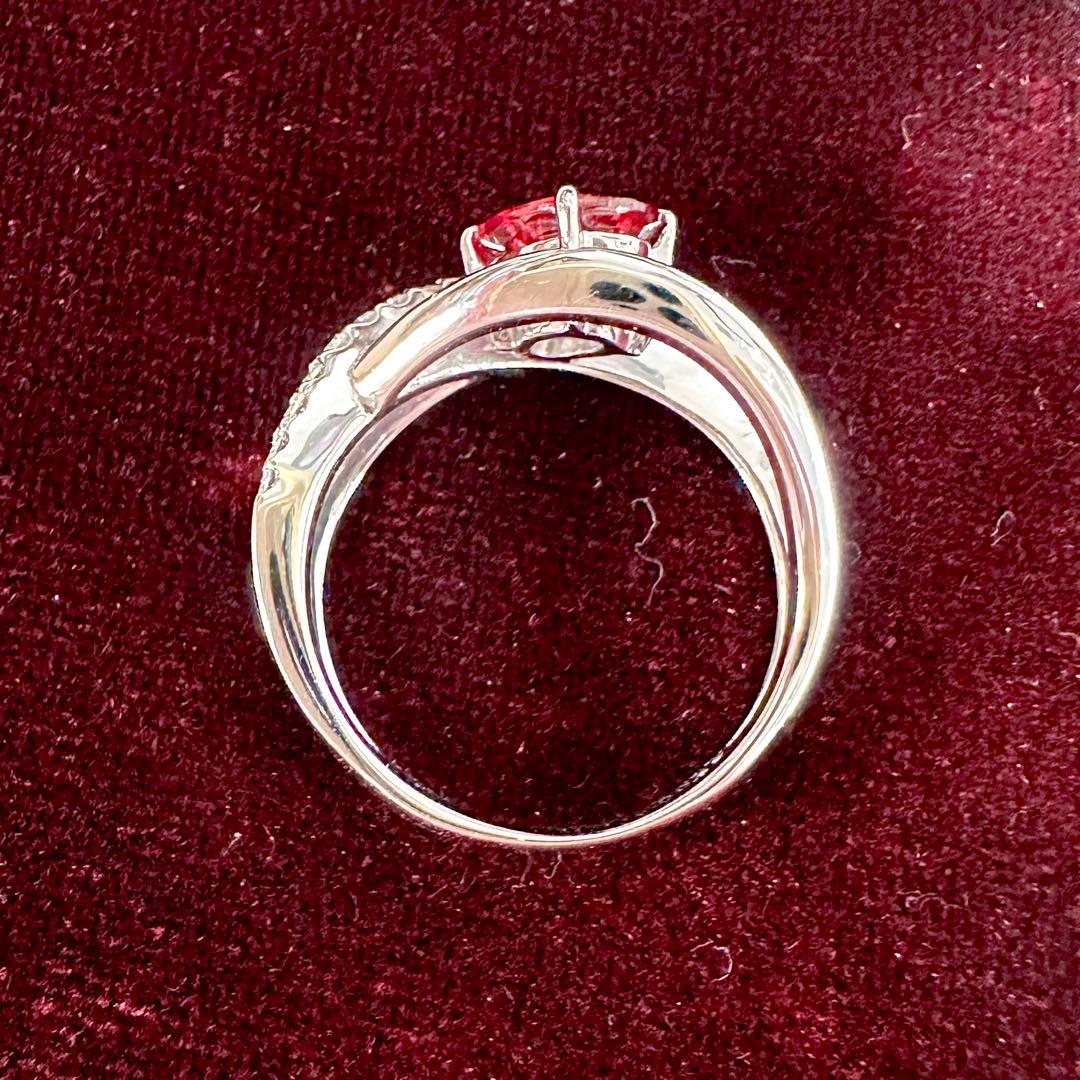 【NO HEAT】非加熱モザンビーク産ルビー 1.17ct リング GIA付き