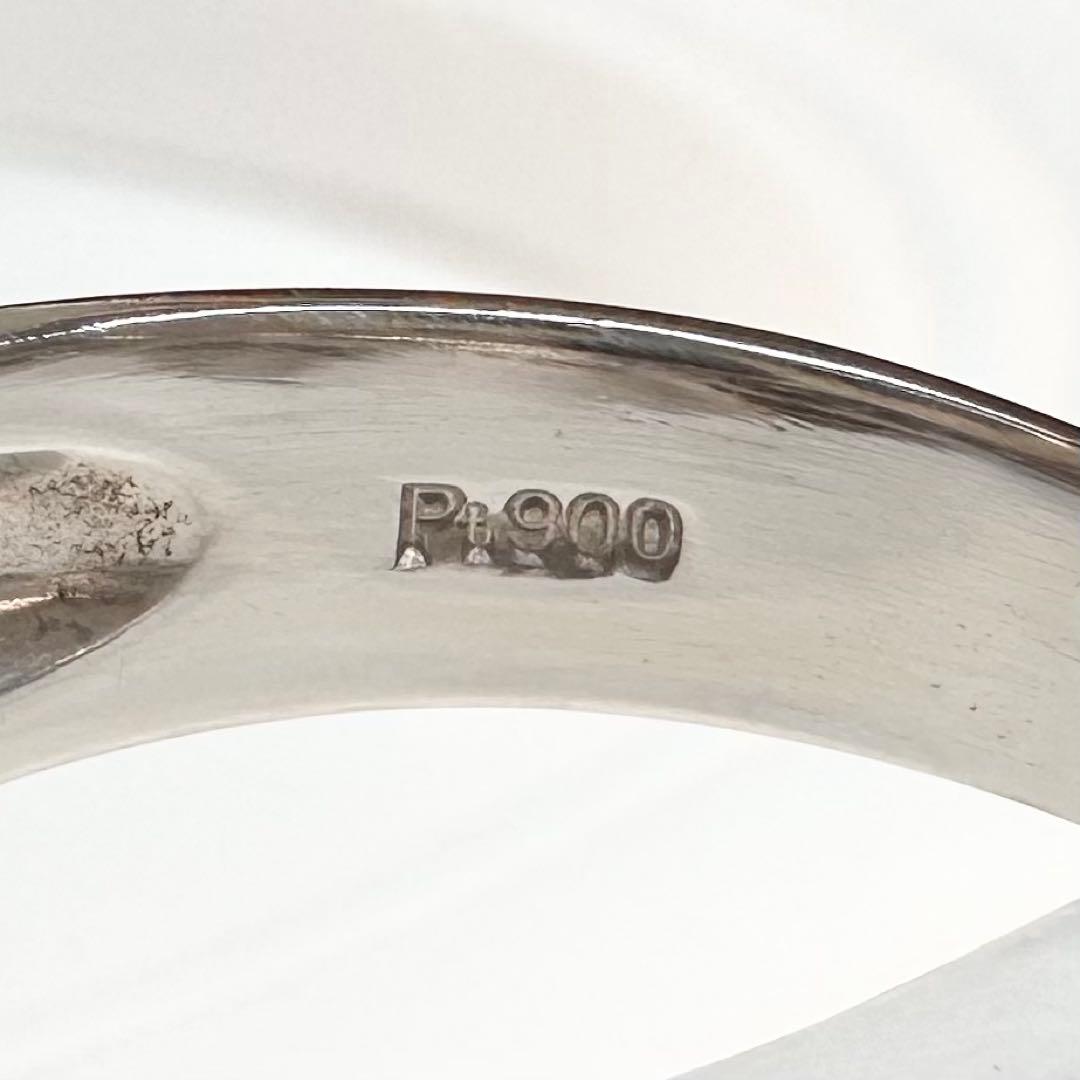 PT900ルビー ダイヤリング 0.56ct パヴェ風 レディース 指輪 日本製