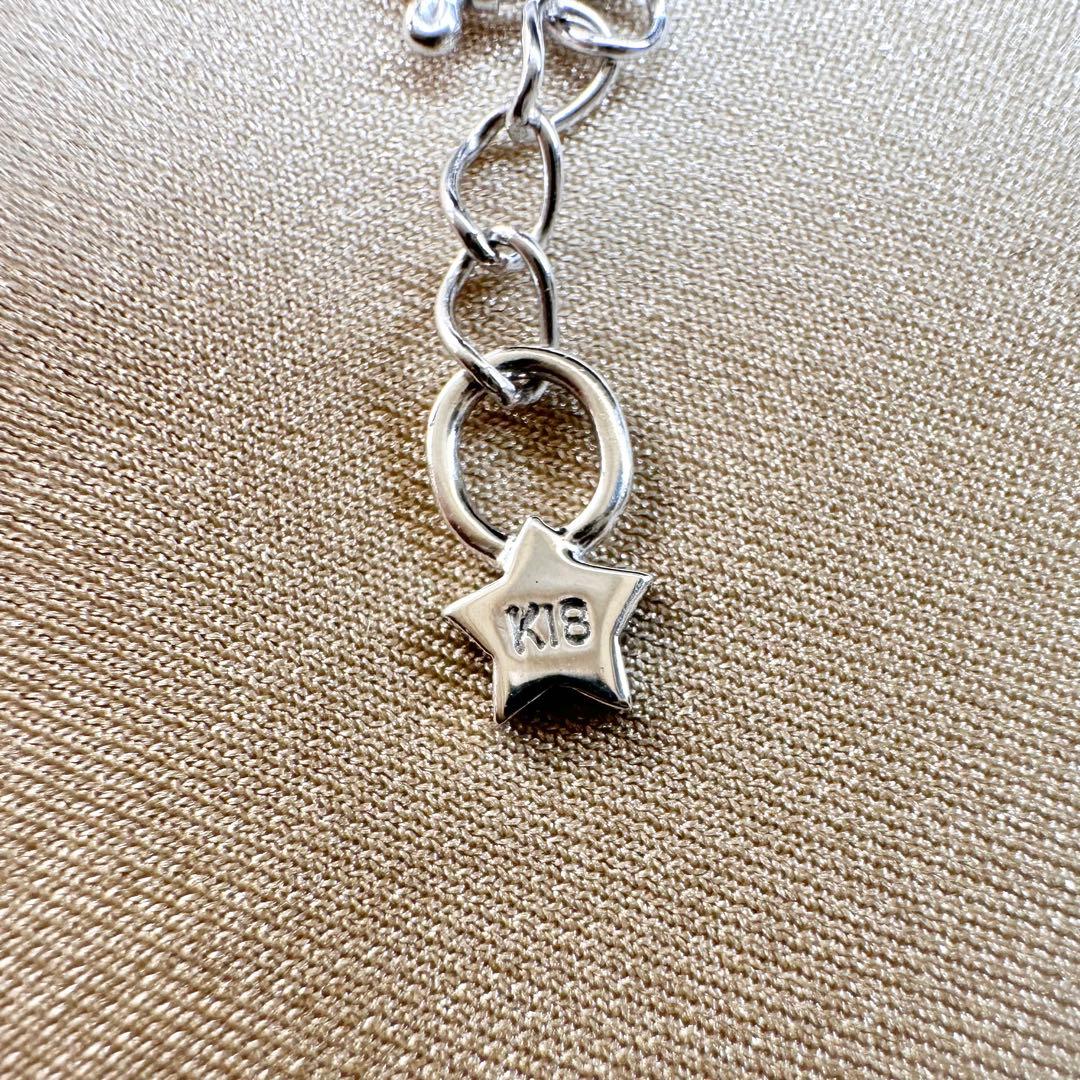 K18 ボルダーオパール3.07ct ダイヤモンドペンダント 遊色効果