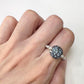 K18WG アレキサンドライト 1.33ct リング カラーチェンジ 希少石