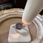 K18WG アレキサンドライト 1.33ct リング カラーチェンジ 希少石