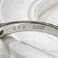 PT900 エメラルド 0.62ct ダイヤモンドリング