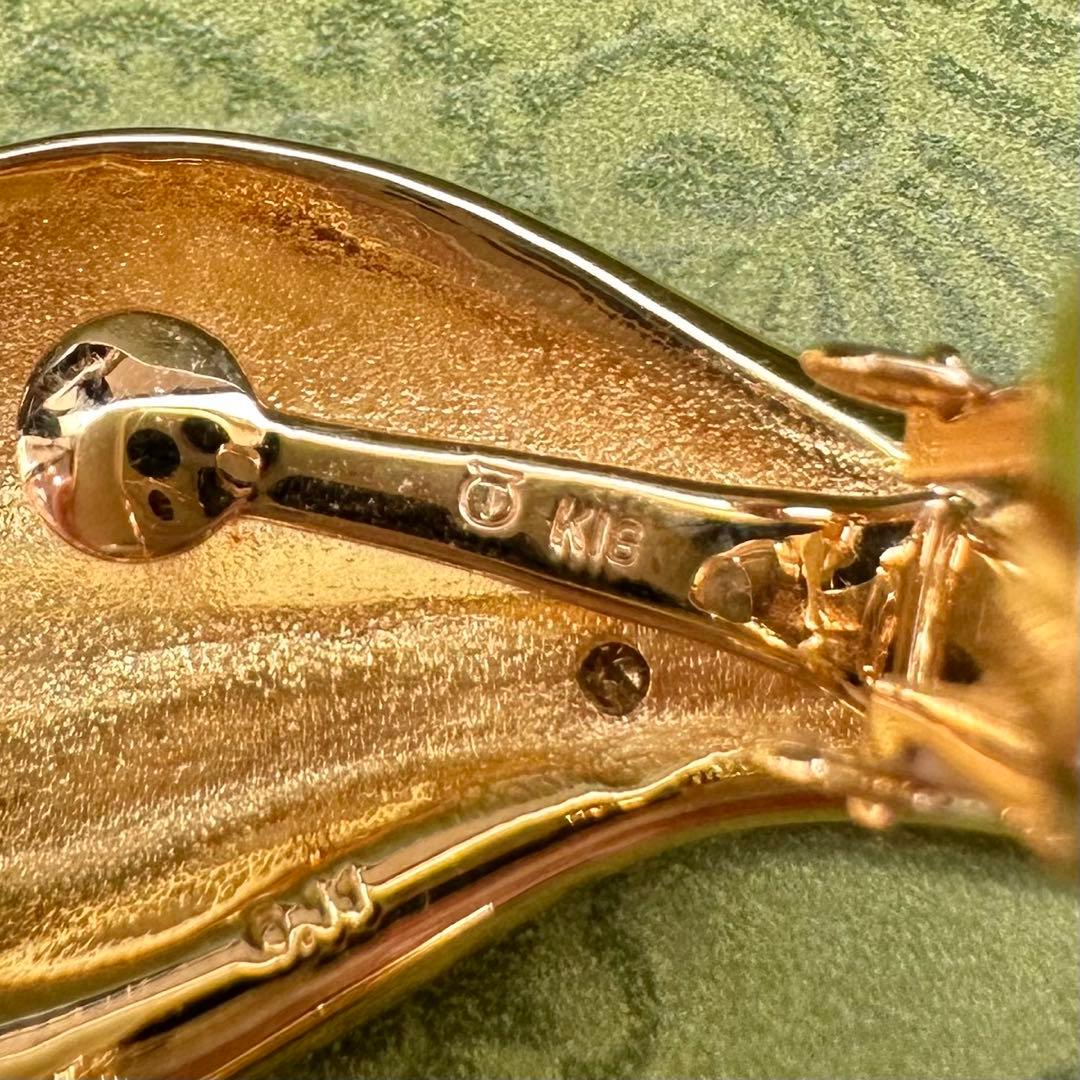 【TASAKI】K18 ダイヤモンド 0.11ct*2 ピアス