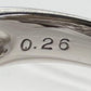 PT900 ウォーターメロントルマリン ダイヤモンド リング 2.04ct