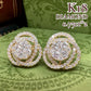 【K18】ダイヤモンド0.75ct*2 ピアス