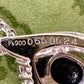 PT900/PT850 サファイア0.60ct ダイヤモンドネックレス