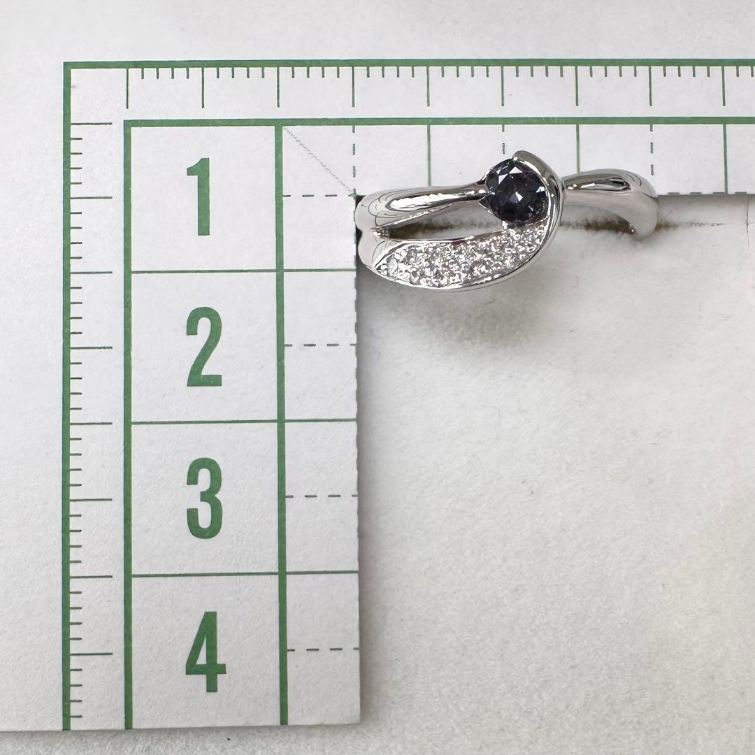 PT900 アレキサンドライト リング 0.27ct カラーチェンジ 希少石