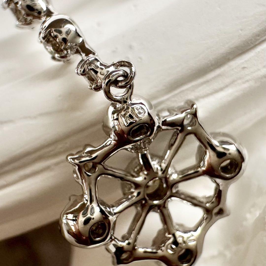 K18WG】新品ダイヤモンド0.12ct*2 ピアス 雪の結晶 – ABABIL.gems